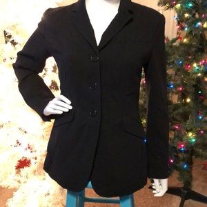 NWT Talbots LS Black Wool Jacket / Blazer